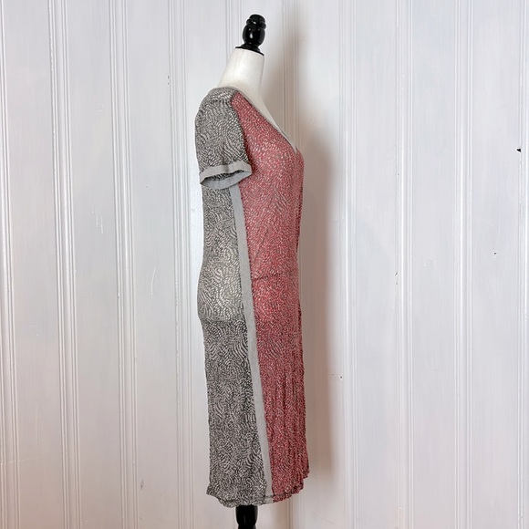 Sheer animal print SANDWICH dress - Picture 2 of 5